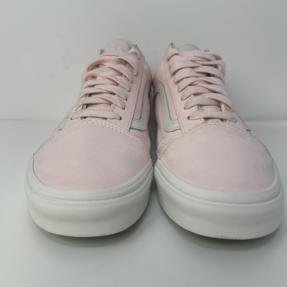 Vans Old Skool Vansbuck Heavenly Pink‎ Monochrome Sneakers - Women's Size 8.5 - Picture 2 of 9